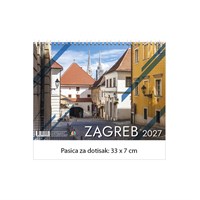 Zidni kalendar ZAGREB