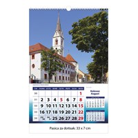 Zidni kalendar ZAGREB