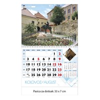 Zidni kalendar ZAGREB