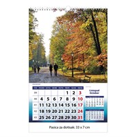 Zidni kalendar ZAGREB