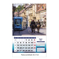 Zidni kalendar ZAGREB