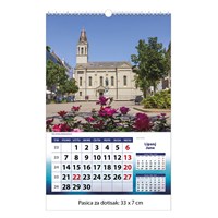 Zidni kalendar ZAGREB