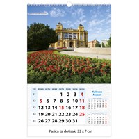 Zidni kalendar ZAGREB 
