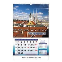 Zidni kalendar ZAGREB