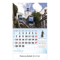 Zidni kalendar ZAGREB