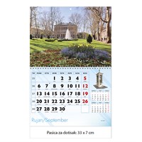Zidni kalendar ZAGREB