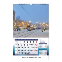 Zidni kalendar ZAGREB