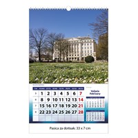 Zidni kalendar ZAGREB