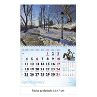 Zidni kalendar ZAGREB