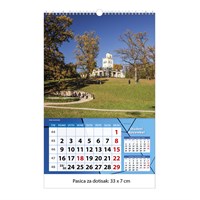 Zidni kalendar ZAGREB