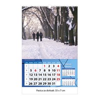 Zidni kalendar ZAGREB