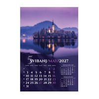 Zidni kalendar ZRCALA U PRIRODI