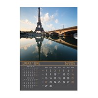 Zidni kalendar ZRCALA U PRIRODI