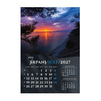 Zidni kalendar ZRCALA U PRIRODI