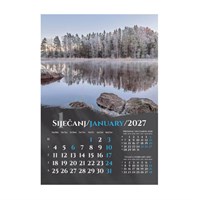 Zidni kalendar ZRCALA U PRIRODI