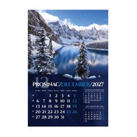Zidni kalendar ZRCALA U PRIRODI