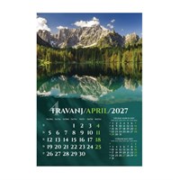 Zidni kalendar ZRCALA U PRIRODI